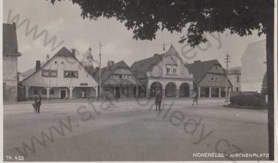  - Vrchlabí - Hohenelbe, Kirchenplatz