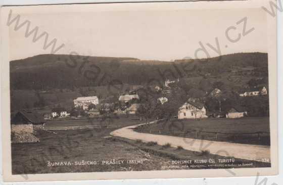  - Šumava - Sušicko: Prášily (883 m.), pohled na obec