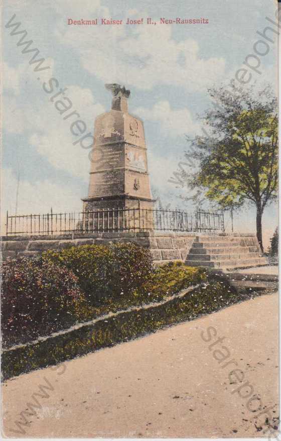  - Rousínov / Denkmal Kaiser Josef II., Neu - Raussnitz
