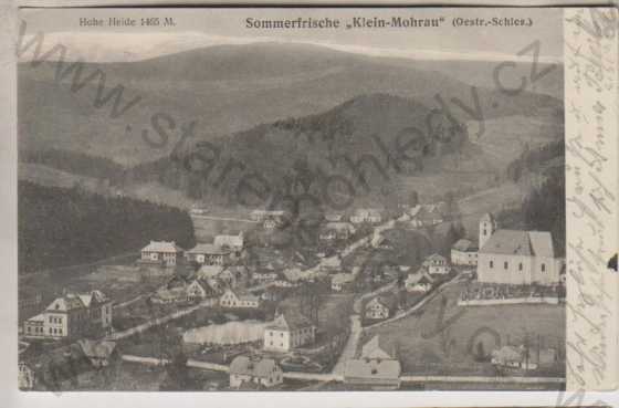  - Malá Morávka, celkový pohled (Sommerfrische, Klein - Mohrau, Oestr. - Schles., Hohe Heide)