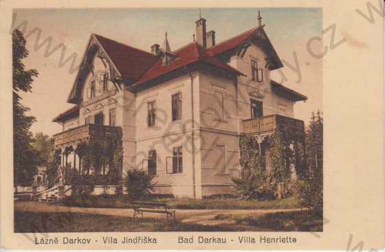  - Lázně Darkov, Vila Jindřiška / Bad Darkau, Villa Henriette