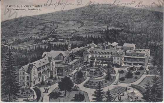  - Zlaté Hory / Zuckmantel, Dr. Schweinburg Sanatorium