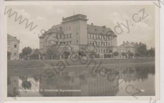  - Břeclav (Lundenburg), škola - Staatliche Ingeneurschule