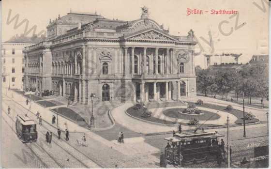  - Brno, Divadlo / Brünn, Stadttheater, TRAMVAJ