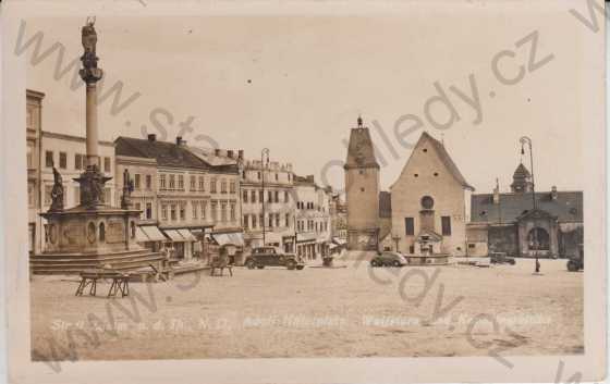  - Znojmo / Stadt Znaim a. d. Th., N. D., Wolfsturm und Kapuzinerkirche