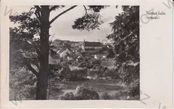  - Žlutice / Kreisstast Luditz (Sudetengau), Blick vom Schlossberg