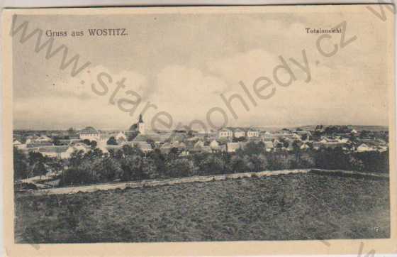  - Vlasatice, celkový pohled (Wostitz, Totalansicht)