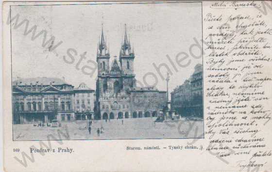  - Praha, Staroměstské náměstí, Týnský chrám