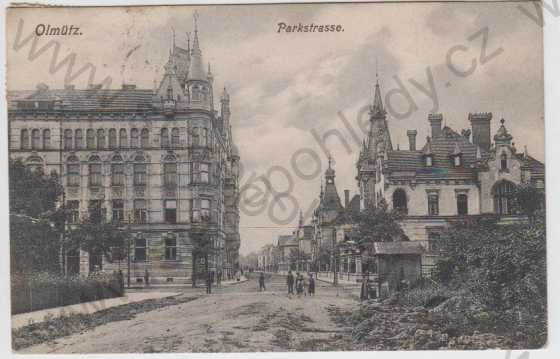  - Olomouc (Olmütz), ulice k parku