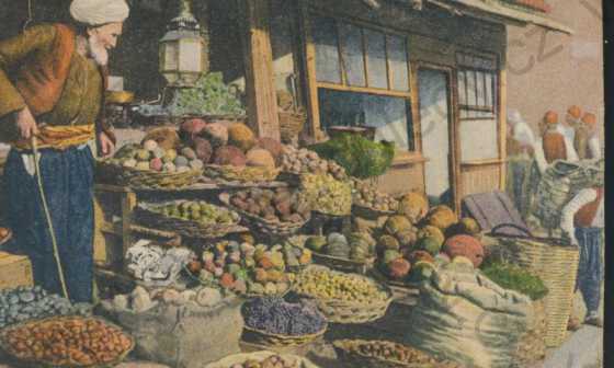  - Prodavač ovoce u Bosny, barevná