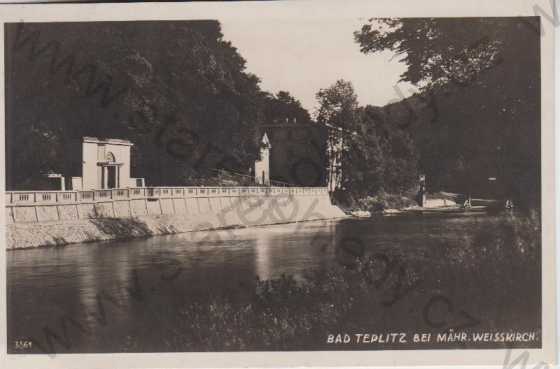  - Lázně Teplice nad Bečvou (Bad Teplitz bei Mähr. Weisskirch), partie u řeky