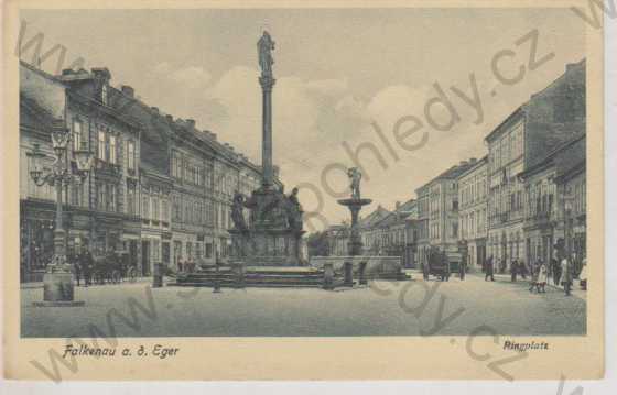  - Sokolov, náměstí (Falkenau an der Eger, Ringplatz)