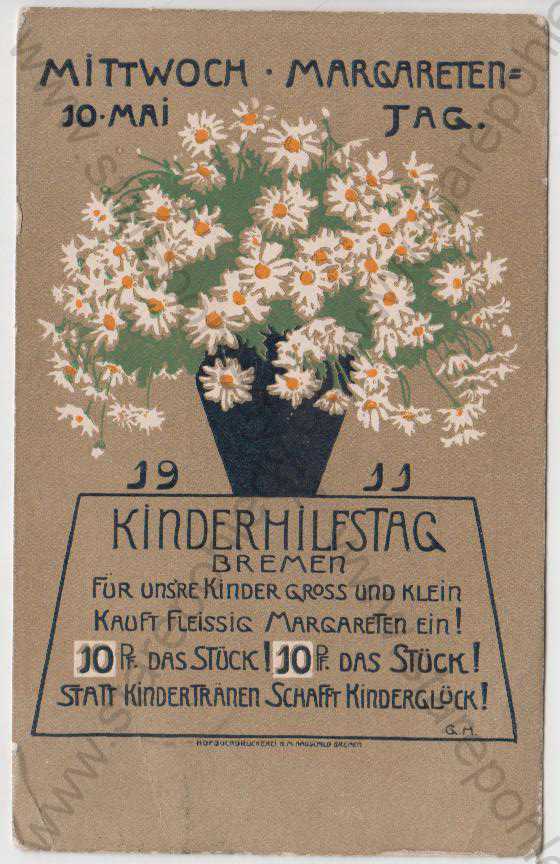  - Květina (Kindermilfstag, 1911)
