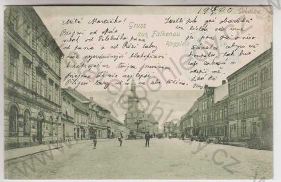  - Sokolov (Falkenau), náměstí, DA
