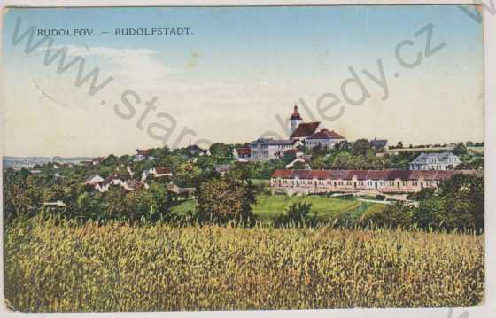  - Rudolfov (Rudolfstadt), celkový pohled, barevná