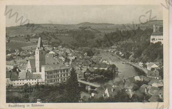  - Rožmberk nad Vltavou (Rosenberg in Böhmen), celkový pohled