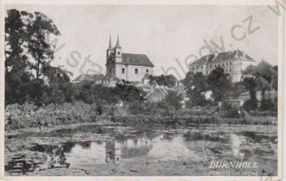  - Drnholec (Dürnholz), zámek, kostel