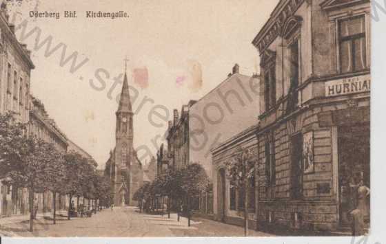  - Bohumín (Oderberg), Kostelní ulice, kostel