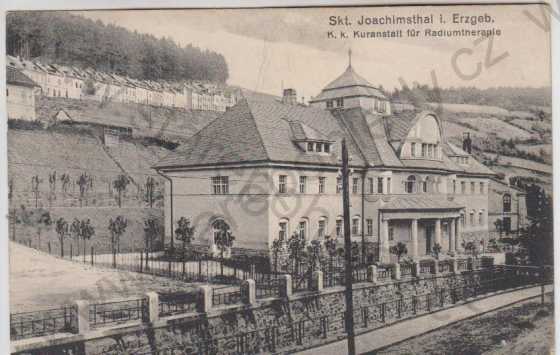  - Jáchymov (Skt. Joachimsthal im Erzgebirge), radiové lázně