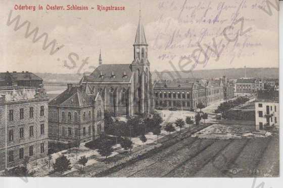  - Bohumín (Oderberg), náměstí, kostel