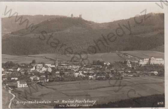  - Kašperské Hory (Bergreichenstein), celkový pohled na město
