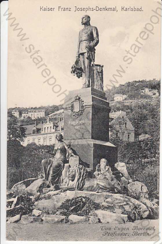  - Karlovy Vary pomník CÍSAŘ FRANT.JOSEF I.