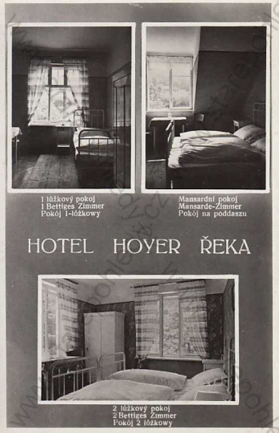  - Řeka hotel HOYER interiér více záběrů