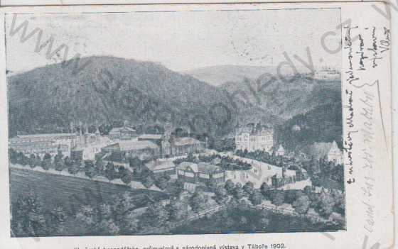  - Tábor, Jihočeská hospodářsko-průmyslová a národopisná výstava 1902, DA