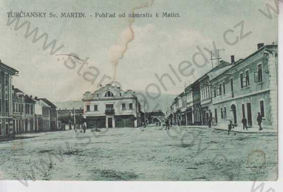  - Martin, pohled od náměstí k Matici