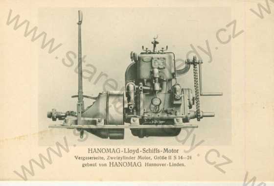  - Lloyd- Schiffs- Motor (lodě- motor)- Hanomag