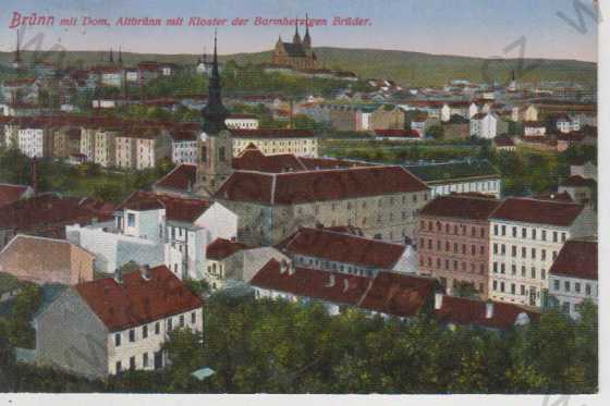  - Brno (Brünn), část města, klášter, kolorovaná