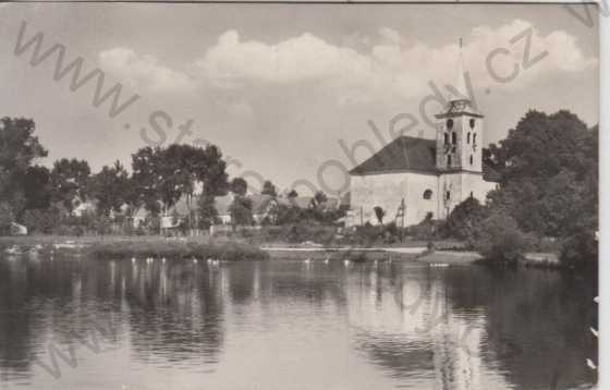  - Cetoraz- rybník, kostel