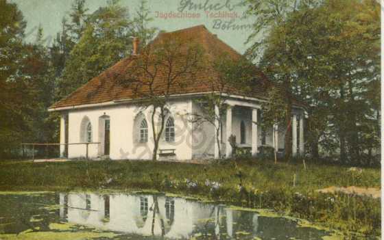  - Čihák- Klášterec nad Orlicí- lovecký zámeček (Jagdschloss Tschihak), kolorovaná
