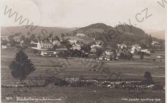  - Zvonková (Glöckelberg im Böhmerwalde)- celkový pohled- zaniklá osada (Seidel)