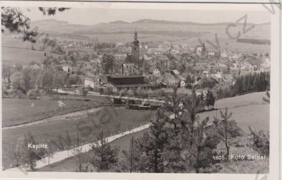  - Kaplice (Kaplitz), celkový pohled na město, foto Seidel