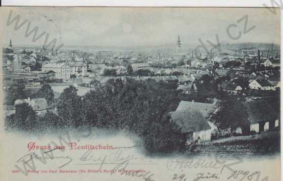  - Nový Jičín (Neutitschein), celkový pohled na město, DA