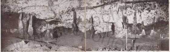 - Punkevní jeskyně- panorama (rozkládací 2x- roztržená- 2 ks)