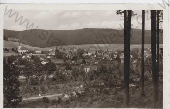  - Karlovice, celkový pohled na město