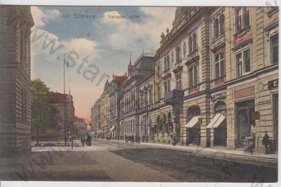  - Ostrava, národní dům, kolorovaná