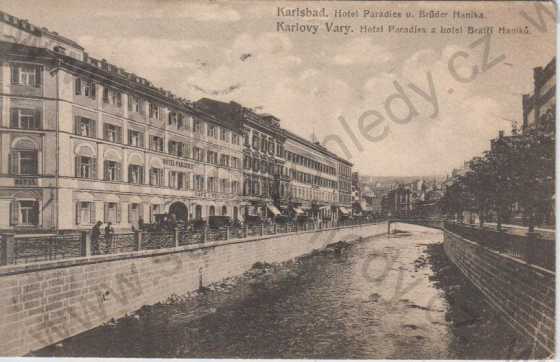  - Karlovy Vary (Karlsbad), hotel Paradise, hotel Bratří Haníků