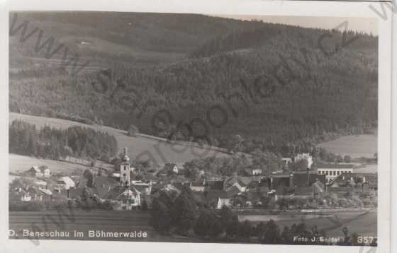  - Benešov nad Černou- Německý Benešov- Deutsch Beneschau im Böhmerwalde (celkový pohled)