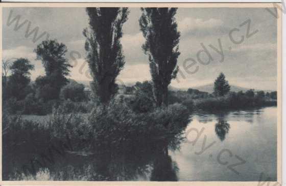  - Stružnice (Polzenlandschaft bei Straussnitz)- řeka Ploučnice- krajina