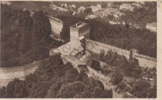  - Helfštýn, hrad - letecký pohled