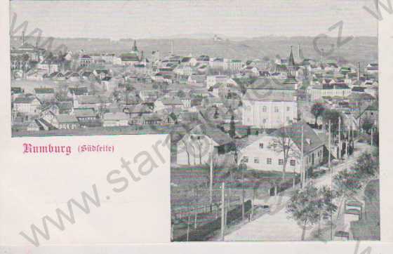  - Rumburk (Rumburg), celkový pohled (jižní strana), DA