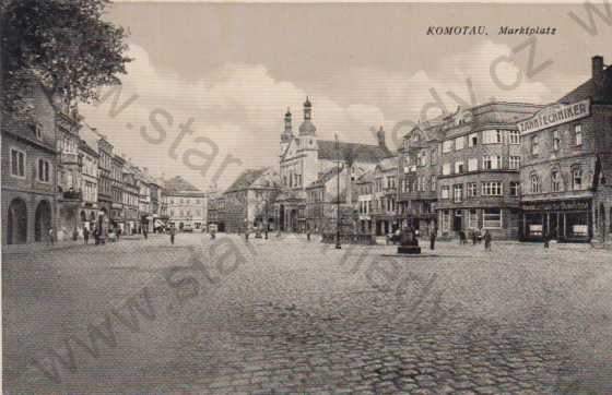  - Chomutov (Komotau), náměstí