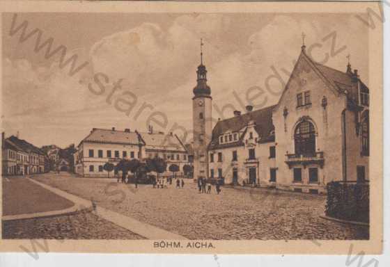  - Český Dub (Böhm. Aicha), partie náměstí