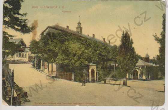  - Lázně Libverda, lázně (Bad Liebwerda i. B., Kurhaus), barevná