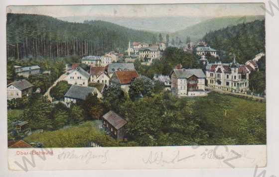  - Dubí (Ober - Eichwald), celkový pohled, barevná