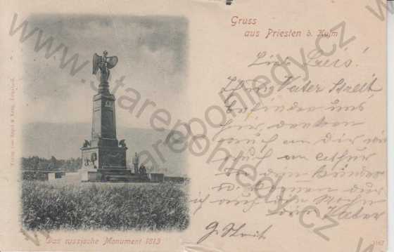  - Přestanov- Chlumec / Priesten bei Kulm - ruský pomník 1813, DA