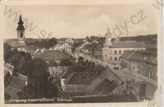  - Postoloprty (Postelberg, Sudetengau), celkový pohled